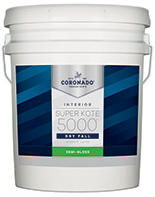 The Paint Bucket Super Kote 5000 Dry Fall Coatings are designed for spray application to interior ceilings, walls, and structural members in commercial and institutional buildings. The overspray dries to a dust before reaching the floor.boom