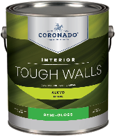 The Paint Bucket Tough Walls Alkyd Semi-Gloss forms a hard, durable finish that is ideal for trim, kitchens, bathrooms, and other high-traffic areas that require frequent washing.boom