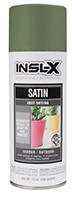 The Paint Bucket Insl-x Decorative spray paints provide a beautiful, smooth finish with easy spray-at-any-angle application. They are super durable and allow for even coverage that dries quickly. Available in a variety of contemporary colors and various sheens. Also available in several specialty finishes like metallic, lacquer, high heat and fluorescent that are very versatile and can be used on many different surfaces like wood, plastic or metal.

Long-lasting vibrant color
Easy application
Fast-drying
Indoor/Outdoor