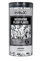 The Paint Bucket Transform any concrete floor into a beautiful surface with Insl-x Decorative Floor Flakes. Easy to use and available in seven different color combinations, these flakes can disguise surface imperfections and help hide dirt.

Great for residential and commercial floors:

Garage Floors
Basements
Driveways
Warehouse Floors
Patios
Carports
And moreboom