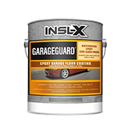 The Paint Bucket GarageGuard is a water-based, catalyzed epoxy that delivers superior chemical, abrasion, and impact resistance in a durable, semi-gloss coating. Can be used on garage floors, basement floors, and other concrete surfaces. GarageGuard is cross-linked for outstanding hardness and chemical resistance.

Waterborne 2-part epoxy
Durable semi-gloss finish
Will not lift existing coatings
Resists hot tire pick-up from cars
Recoat in 24 hours
Return to service: 72 hours for cool tires, 5-7 days for hot tiresboom