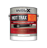 The Paint Bucket Hot Trax is a high-performance, ready-to-use, epoxy-fortified acrylic concrete and garage floor coating that resists hot tire pick-up and marring common to driveways and garage floors. Hot Trax seals and protects concrete from chemicals, water, oil, and grease. This durable, low-satin finish resists cracking and can also be used on exterior concrete, masonry, stucco, cinder block, and brick.

Low-VOC
Resists hot tire pick-up
Interior or exterior use
Recoat in 24 hours
Park vehicles in 5-7 days
Qualifies for LEED creditboom