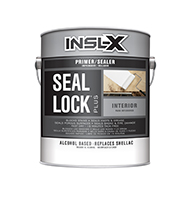 The Paint Bucket Seal Lock Plus is an alcohol-based interior primer/sealer that stops bleeding on plaster, wood, metal, and masonry. It helps block and lock down odors from smoke and fire damage and is an ideal replacement for pigmented shellac. Seal Lock Plus may be used as a primer for porous substrates or as a sealer/stain blocker.

Alternative to shellac
Excellent stain blocker
Seals porous surfaces
Dries tack free in 15 minutesboom