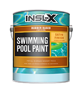 The Paint Bucket Rubber Based Swimming Pool Paint provides a durable low-sheen finish for use in residential and commercial concrete pools. It delivers excellent chemical and abrasion resistance and is suitable for use in fresh or salt water. Also acceptable for use in chlorinated pools. Use Rubber Based Swimming Pool Paint over previous chlorinated rubber paint or synthetic rubber-based pool paint or over bare concrete, marcite, gunite, or other masonry surfaces in good condition.

OTC-compliant, solvent-based pool paint
For residential or commercial pools
Excellent chemical and abrasion resistance
For use over existing chlorinated rubber or synthetic rubber-based pool paints
Ideal for bare concrete, marcite, gunite & other masonry
For use in fresh, salt water, or chlorinated poolsboom