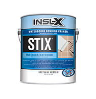 The Paint Bucket Stix Waterborne Bonding Primer is a premium-quality, acrylic-urethane primer-sealer with unparalleled adhesion to the most challenging surfaces, including glossy tile, PVC, vinyl, plastic, glass, glazed block, glossy paint, pre-coated siding, fiberglass, and galvanized metals.

Bonds to "hard-to-coat" surfaces
Cures in temperatures as low as 35° F (1.57° C)
Creates an extremely hard film
Excellent enamel holdout
Can be top coated with almost any productboom