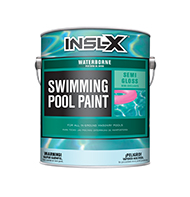 The Paint Bucket Waterborne Swimming Pool Paint is a coating that can be applied to slightly damp surfaces, dries quickly for recoating, and withstands continuous submersion in fresh or salt water. Use Waterborne Swimming Pool Paint over most types of properly prepared existing pool paints, as well as bare concrete or plaster, marcite, gunite, and other masonry surfaces in sound condition.

Acrylic emulsion pool paint
Can be applied over most types of properly prepared existing pool paints
Ideal for bare concrete, marcite, gunite & other masonry
Long lasting color and protection
Quick dryingboom